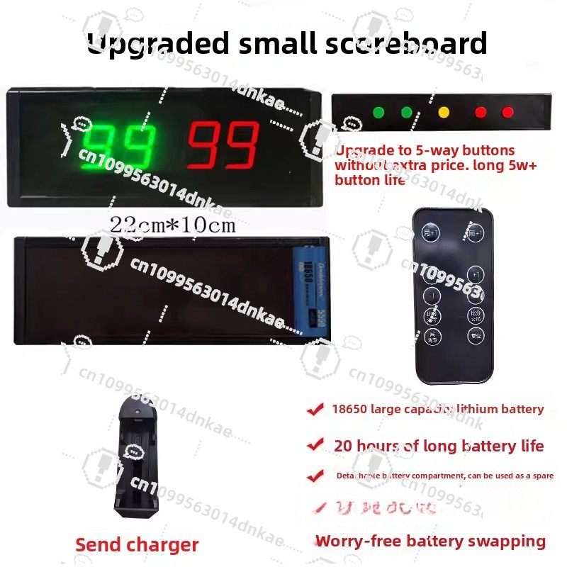 Table Tennis Scoring - Basketbol Maçı Elektronik Skorboard Led Çevirmeli