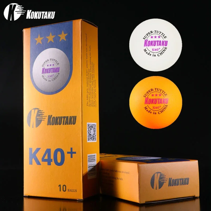 Table Tennis Video Game - Gümrükleme Kokutaku K40 + 3 Yıldızlı