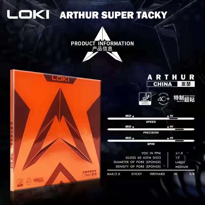 Orijinal LOKI ARTHUR avrupa/as - Table Tennis Market incelemesi ve fiyatı