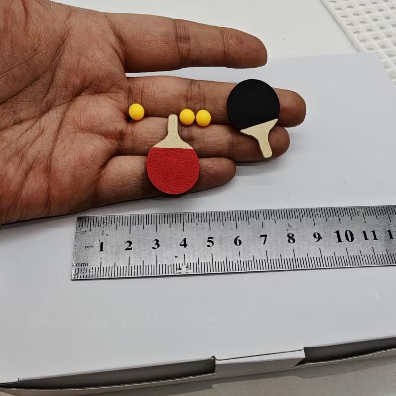 1 Takım Dollhouse Minyatür Pin - Table Tennis Umpire incelemesi ve fiyatı